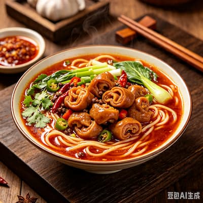 红烧肥肠面