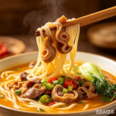 泡椒鸡杂面