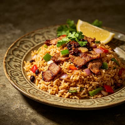小炒肉炒饭