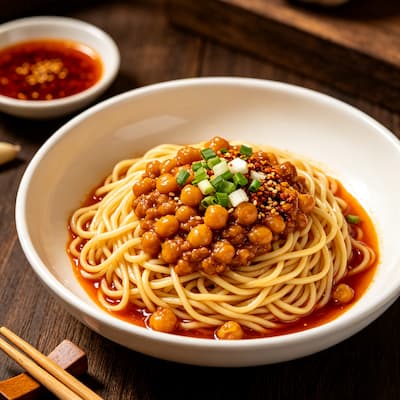 干溜豌杂面